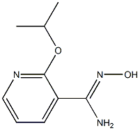 N'-hydroxy-2-isopropoxypyridine-3-carboximidamide Struktur