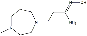 N'-hydroxy-3-(4-methyl-1,4-diazepan-1-yl)propanimidamide
