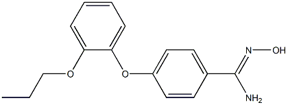 N'-hydroxy-4-(2-propoxyphenoxy)benzene-1-carboximidamide