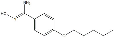  N'-hydroxy-4-(pentyloxy)benzenecarboximidamide