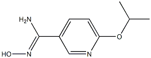 N'-hydroxy-6-isopropoxypyridine-3-carboximidamide Struktur