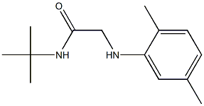 N-tert-butyl-2-[(2,5-dimethylphenyl)amino]acetamide