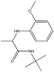 N-tert-butyl-2-[(2-methoxyphenyl)amino]propanamide