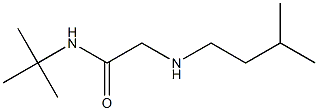  N-tert-butyl-2-[(3-methylbutyl)amino]acetamide