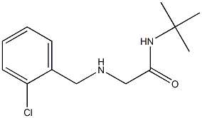 N-tert-butyl-2-{[(2-chlorophenyl)methyl]amino}acetamide|