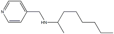 octan-2-yl(pyridin-4-ylmethyl)amine Structure