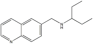 pentan-3-yl(quinolin-6-ylmethyl)amine