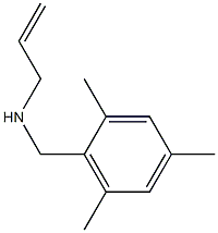 prop-2-en-1-yl[(2,4,6-trimethylphenyl)methyl]amine 结构式