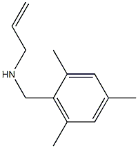 prop-2-en-1-yl[(2,4,6-trimethylphenyl)methyl]amine Structure