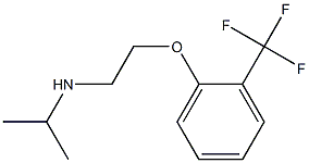 propan-2-yl({2-[2-(trifluoromethyl)phenoxy]ethyl})amine