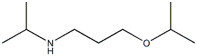 propan-2-yl[3-(propan-2-yloxy)propyl]amine 化学構造式