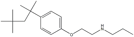 propyl({2-[4-(2,4,4-trimethylpentan-2-yl)phenoxy]ethyl})amine