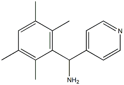 pyridin-4-yl(2,3,5,6-tetramethylphenyl)methanamine