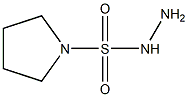 pyrrolidine-1-sulfonohydrazide,,结构式