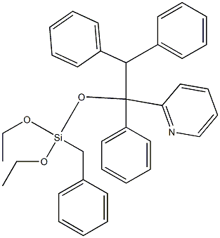 Triphenylpyridylbenzyltriethoxysilane