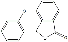 10BH-FURO[4,3,2-KL]XANTHEN-2-ONE 结构式