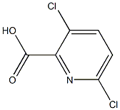 3,6-dichloropyridine-2-carboxylic acid Structure