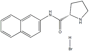 L-PROLINE-b-NAPHTHYLAMIDEHYDROBROMIDE extrapure Structure