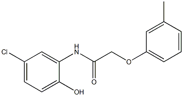 N-(5-chloro-2-hydroxyphenyl)-2-(3-methylphenoxy)acetamide