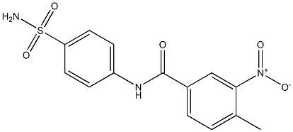  N-[4-(aminosulfonyl)phenyl]-3-nitro-4-methylbenzamide