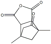 1,7-dimethyl-4-oxatricyclo[5.2.1.0~2,6~]decane-3,5,8-trione 结构式