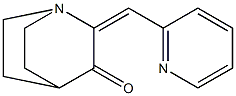 2-(2-pyridinylmethylene)quinuclidin-3-one