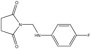  1-[(4-fluoroanilino)methyl]-2,5-pyrrolidinedione