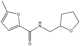 5-methyl-N-(tetrahydro-2-furanylmethyl)-2-furamide Struktur