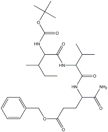 benzyl 12-(aminocarbonyl)-6-sec-butyl-9-isopropyl-2,2-dimethyl-4,7,10-trioxo-3-oxa-5,8,11-triazapentadecan-15-oate