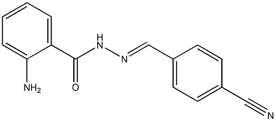 2-amino-N'-(4-cyanobenzylidene)benzohydrazide