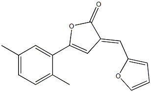  5-(2,5-dimethylphenyl)-3-(2-furylmethylene)-2(3H)-furanone