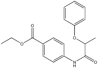 ethyl 4-[(2-phenoxypropanoyl)amino]benzoate