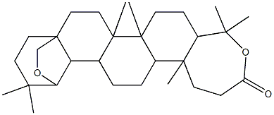 4,5,9,9,14,21,21-heptamethyl-10,25-dioxahexacyclo[18.3.2.0~1,19~.0~4,18~.0~5,15~.0~8,14~]pentacosan-11-one