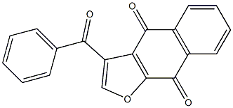 3-benzoylnaphtho[2,3-b]furan-4,9-dione