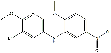 N-(3-bromo-4-methoxyphenyl)-2-methoxy-5-nitroaniline