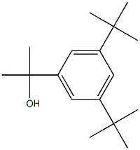 2-(3,5-ditert-butylphenyl)-2-propanol 化学構造式