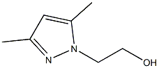 2-(3,5-dimethyl-1H-pyrazol-1-yl)ethanol Structure