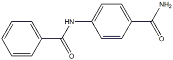 4-(benzoylamino)benzamide Structure