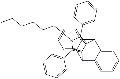 17-hexyl-16,18-diphenyl-17-azapentacyclo[6.6.5.0~2,7~.0~9,14~.0~15,19~]nonadeca-2,4,6,9,11,13,15,18-octaene Structure