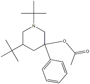  1,5-ditert-butyl-3-phenyl-3-piperidinyl acetate