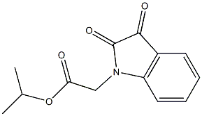  isopropyl (2,3-dioxo-2,3-dihydro-1H-indol-1-yl)acetate