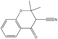 2,2-dimethyl-4-oxochromane-3-carbonitrile