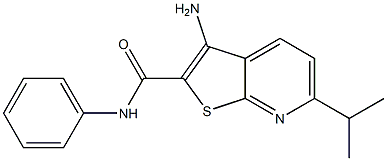 3-amino-6-isopropyl-N-phenylthieno[2,3-b]pyridine-2-carboxamide