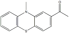 1-(10-methyl-10H-phenothiazin-2-yl)ethanone Structure
