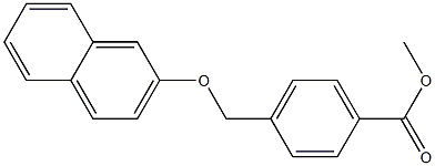 methyl 4-[(2-naphthyloxy)methyl]benzoate