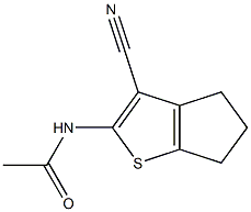 N-(3-cyano-5,6-dihydro-4H-cyclopenta[b]thien-2-yl)acetamide