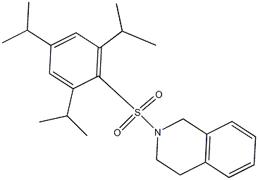 2-[(2,4,6-triisopropylphenyl)sulfonyl]-1,2,3,4-tetrahydroisoquinoline|