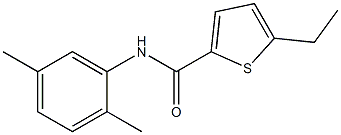 N-(2,5-dimethylphenyl)-5-ethyl-2-thiophenecarboxamide Structure