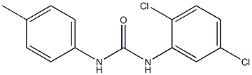 N-(2,5-dichlorophenyl)-N'-(4-methylphenyl)urea Struktur