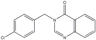 3-(4-chlorobenzyl)-4(3H)-quinazolinone Structure